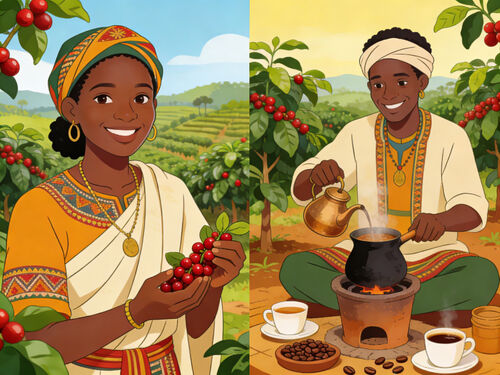 Latest company news about ☕️ การเดินทางสู่บ้านเกิดของกาแฟ: เอธิโอเปีย